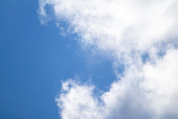 Blue sky, clouds and fantastic sky