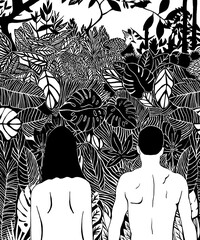 Man & Woman in the Forest Series 1