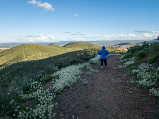 Fototapeta premium Senderismo Ecoparque Zacatecas Zacatecas Hiking at Ecopark