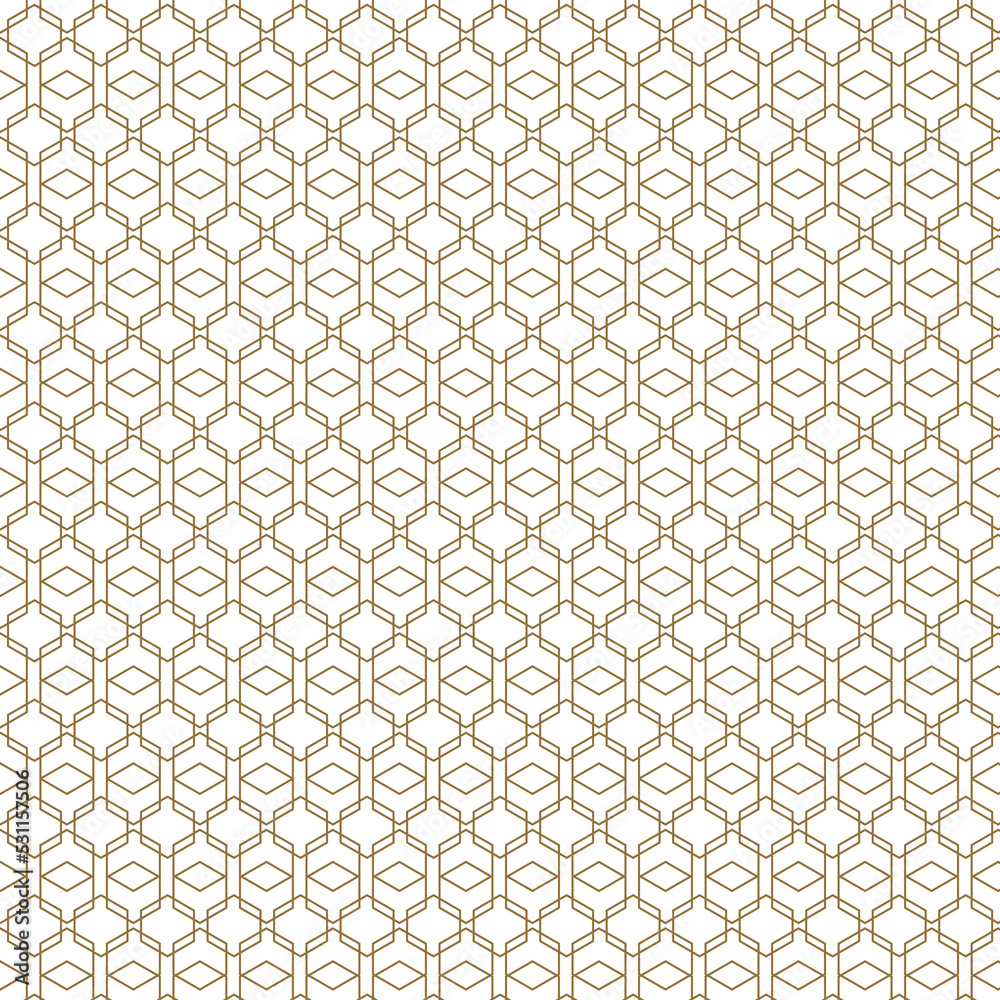 Poster geometric seamless vector pattern background. square shape. clean, modern and elegant style