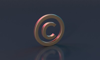 Copyright symbol intellectual property 