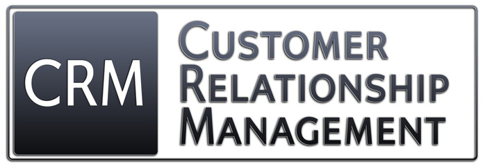 Fototapeta premium Accronyms - CRM