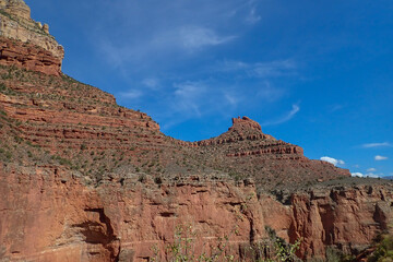 Fototapeta na wymiar Rock formations at Grand Canyon National Park, Arizona, USA 
