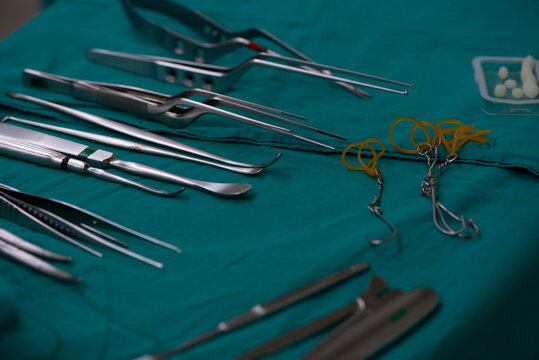 Surgical instrumentation on the table