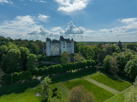 Castle of Saint Brisson sur Loire. Medieval castle converted to a grand house in the 1500s, with furnished rooms & a children's museum.