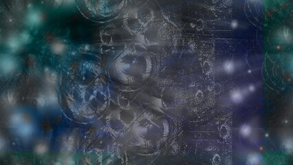 Abstract iridescent grunge texture background image.