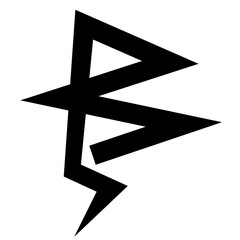 Thunder storm font design, alphabet leters vector illustration, Alphabet style, Alphabet Fonts, Thunder flash Storm,