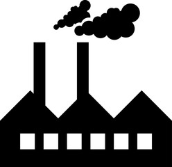 factory with chimney
