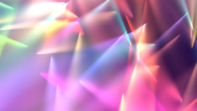Abstract gradient background with neon rays © vvicca