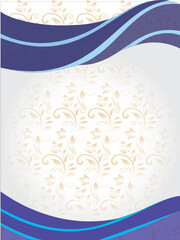 background design template with motif characteristics white begroung