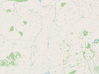 Tocantins, Brazil. OSM. No legend