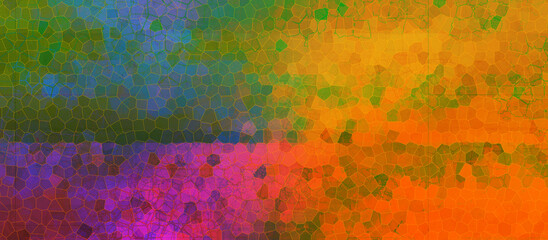 Abstract mosaic texture gradient background image.