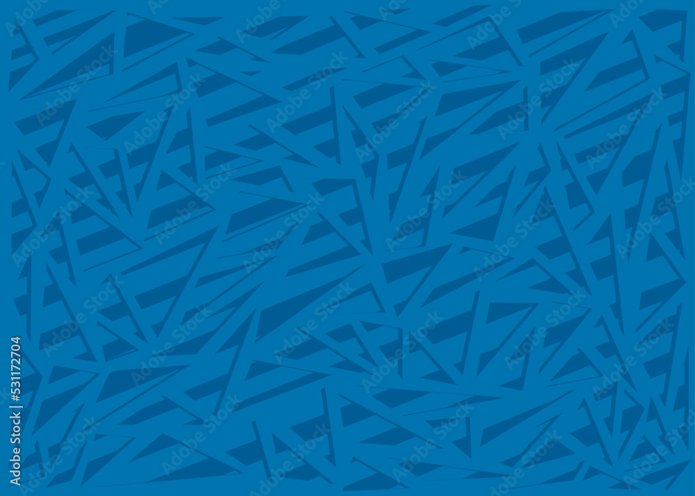 Poster abstract background with irregular striped triangle pattern