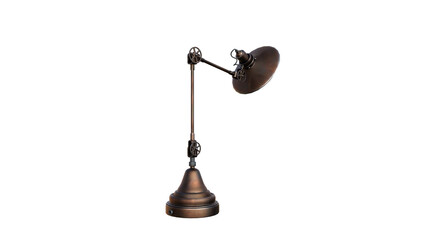 3D model of a table lamp in different angles and poses rendered for your collage as a prop on a transparent background. 3D Rendering, 3D Illustration, PNG.