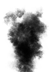 black smoke air pollution