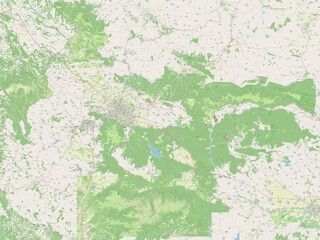 Sofia, Bulgaria. OSM. No legend
