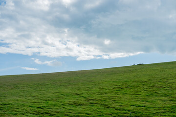 Beautiful Landscape Scenic View in East Sussex, between the towns of Seaford and Eastbourne in southern England