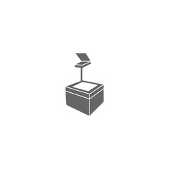 Overhead projector icon design
