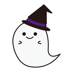 おばけ　魔女帽子