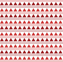 triangular ethnic pattern lines and red stripes Traditional oriental vector ikat design art for many traditional ikat backgrounds around the world Christmas.