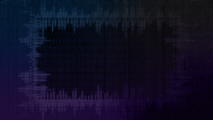 Abstract iridescent glitch art texture background image.