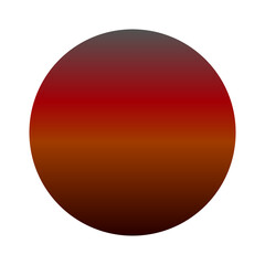 Round gradient color design illustration