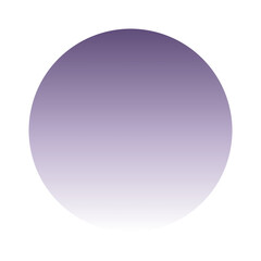 Round gradient color design illustration