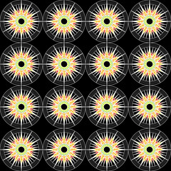 Background footage wallpaper and seamless artwork illustration texture of vector flower graphic line design isolated flat trendy black white graphic designs  beautiful pattern colorful fabric paper