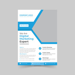 Modern And Corporate Business Flyer Design Template