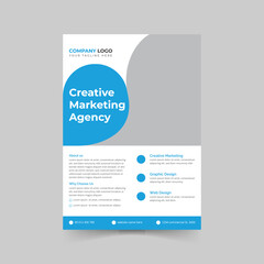 Modern And Corporate Business Flyer Design Template