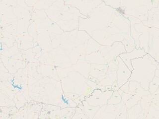 Est, Burkina Faso. OSM. No legend