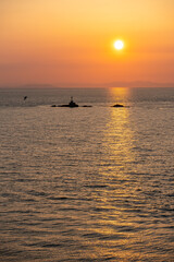 和歌山-【白崎海洋公園の夕景】