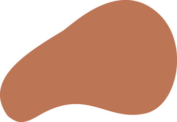 Abstract organic shape