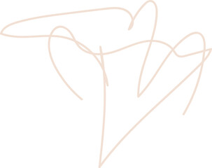 organic line doodle element