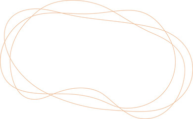 Abstract concentric frame