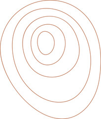 Abstract organic circle