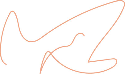 Obraz premium abstract organic hand drawn doodle