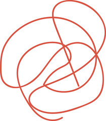 abstract organic line art