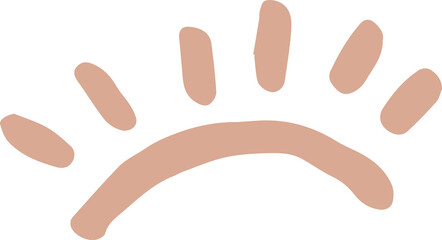 Abstract organic human eye liquid shape