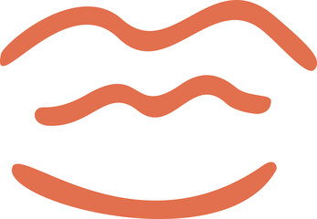 Obraz premium Hand drawn abstract lips