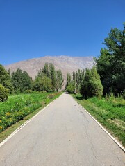 road in the mountains