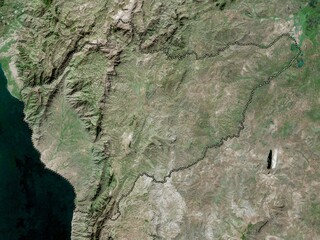 Makamba, Burundi. High-res satellite. No legend