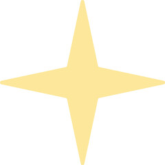 Star burst gold sparkle art deco pattern icon