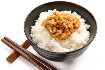 和食、発酵食品のひきわり納豆
