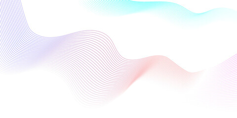 Abstract white and blue paper wave background. abstract white and blue rainbow wave curve lines banner background design. Vector illustration. Modern template abstract design flowing particles wave.