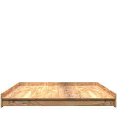 beautiful wood board 3d render for design
