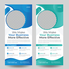 Marketing roll up banner design modern design roll up banner design creative  professional design