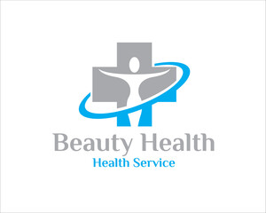 beauty health logo designs for medical or spa service for clinic symbols