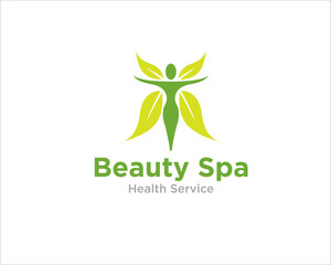beauty spa logo designs for women and man for medical service and beauty service