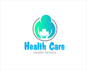 people health care logo designs simple for medical service